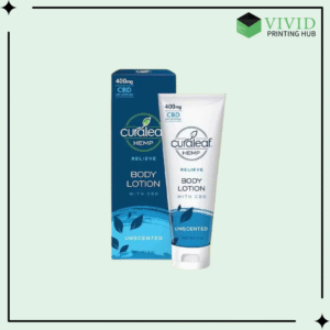 CBD Lotion Boxes - Vivid Printing Hub