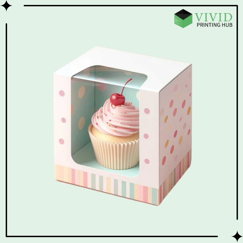 Cup Cake Boxes - Vivid Printing Hub