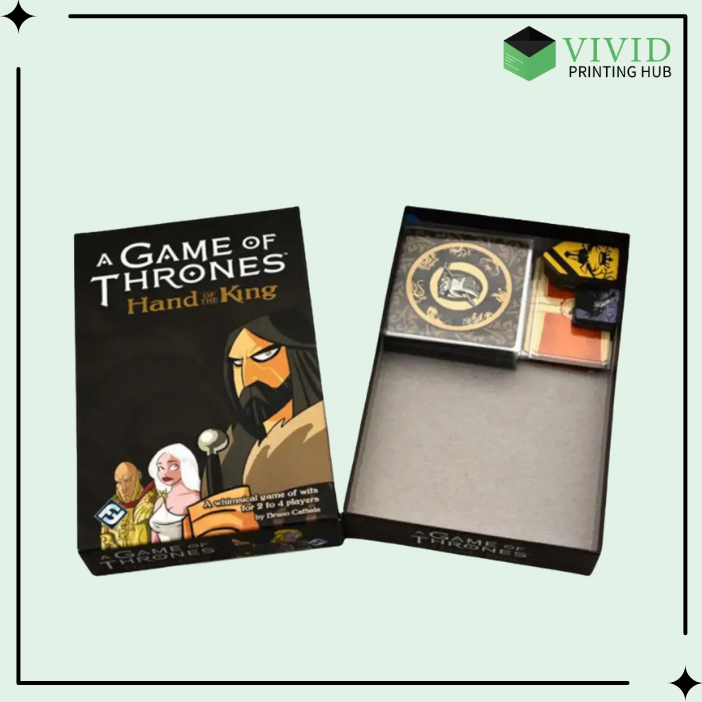 Custom Cardboard Game Boxes - Vivid Printing Hub