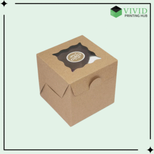 Custom Cube Boxes with Window - Vivid Printing Hub