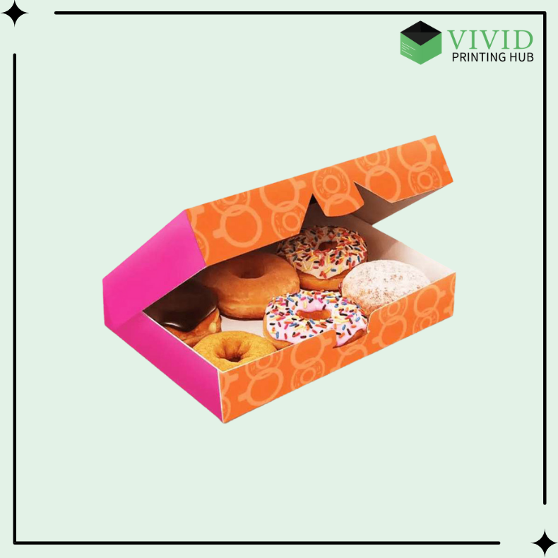 Custom Donut Tray Boxes - Vivid Printing Hub