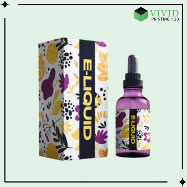 Custom E-Liquid Boxes - Vivid Printing Hub