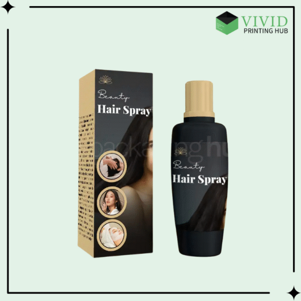 Custom Hair Spray Boxes - Vivid Printing Hub