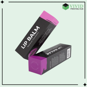 Custom Lip Balm Boxes - Vivid Printing Hub