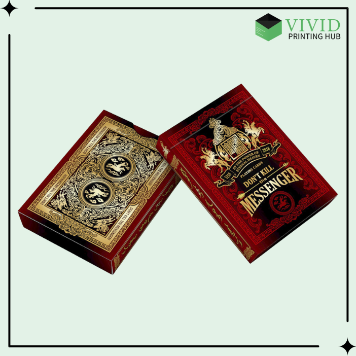 Custom Playing Card Boxes - Vivid Printing Hub