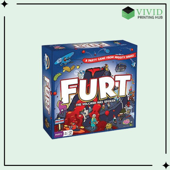 Custom Printed Game Boxes with Logo - Vivid Printing Hub