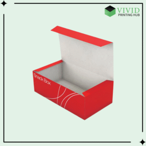 Custom Snack Boxes - Vivid Printing Hub