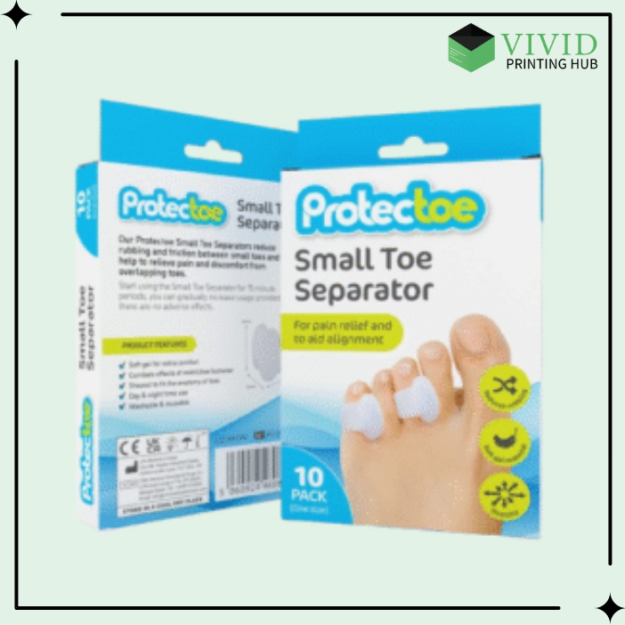 Custom Toe Spacer Boxes - Vivid Printing Hub