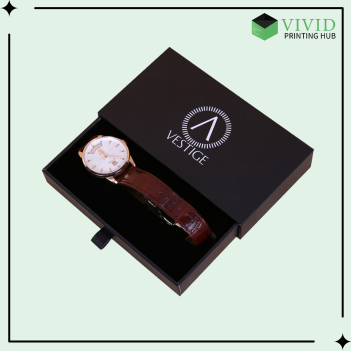 Custom Wrist Watch Boxes - Vivid Printing Hub