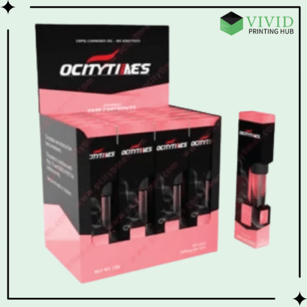 HHC Vape Cartridge Boxes - Vivid Printing Hub