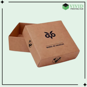 Kraft Boxes with Lid - Vivid Printing Hub
