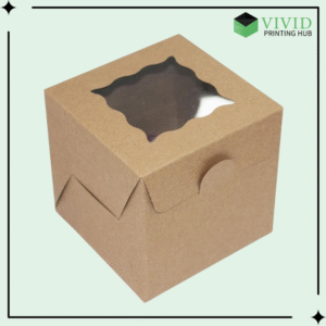 Kraft Cupcake Boxes - Vivid Printing Hub