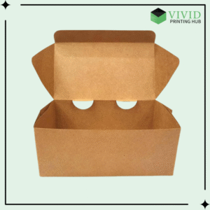 Kraft Food Boxes - Vivid Printing Hub