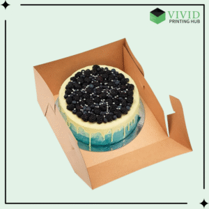 Natural Kraft Cake & Pie Boxes - Vivid Printing Hub