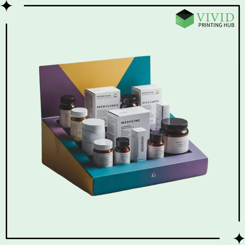Pharmaceutical Display Boxes - Vivid Printing Hub