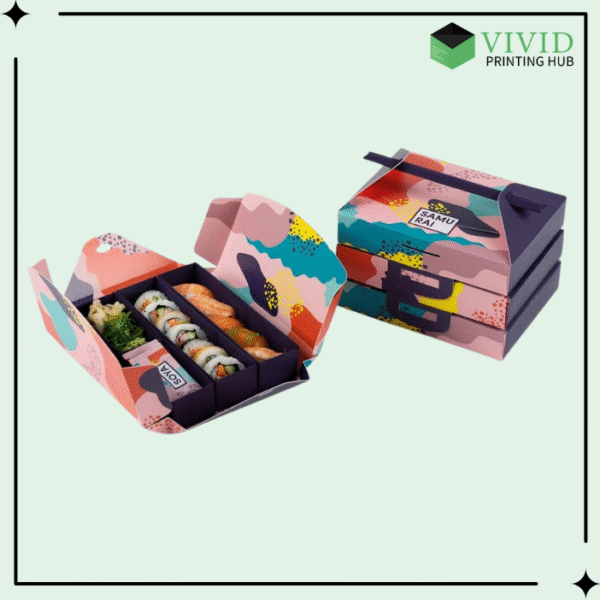 Sushi Boxes - Vivid Printing Hub