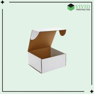White Kraft Boxes - Vivid Printing Hub