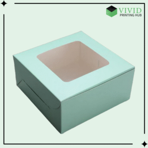 Window Cake Boxes - Vivid Printing Hub