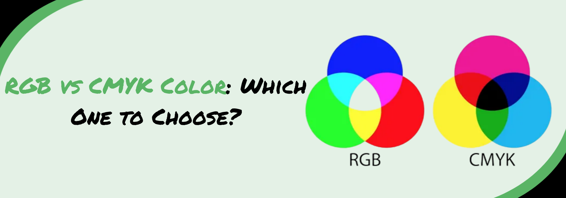 RGB vs CMYK Color