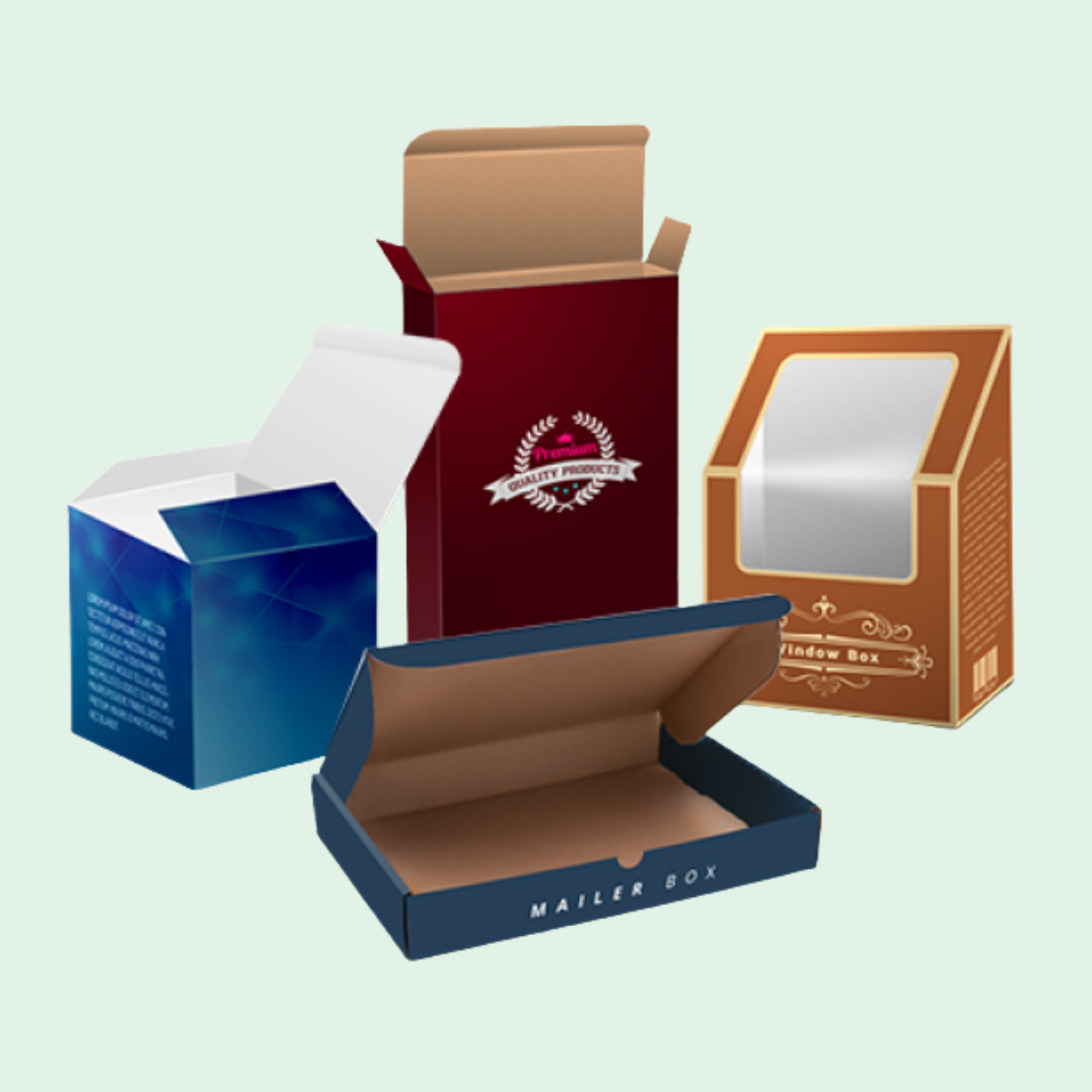 Printed Cardboard Boxs