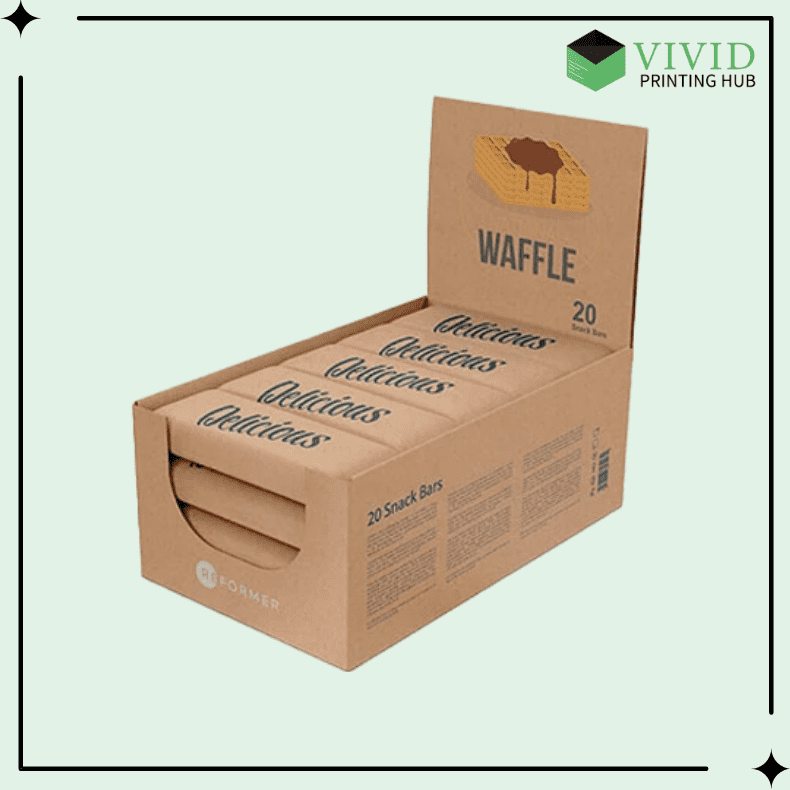 Custom Kraft Display Boxes - Vivid Printing Hub